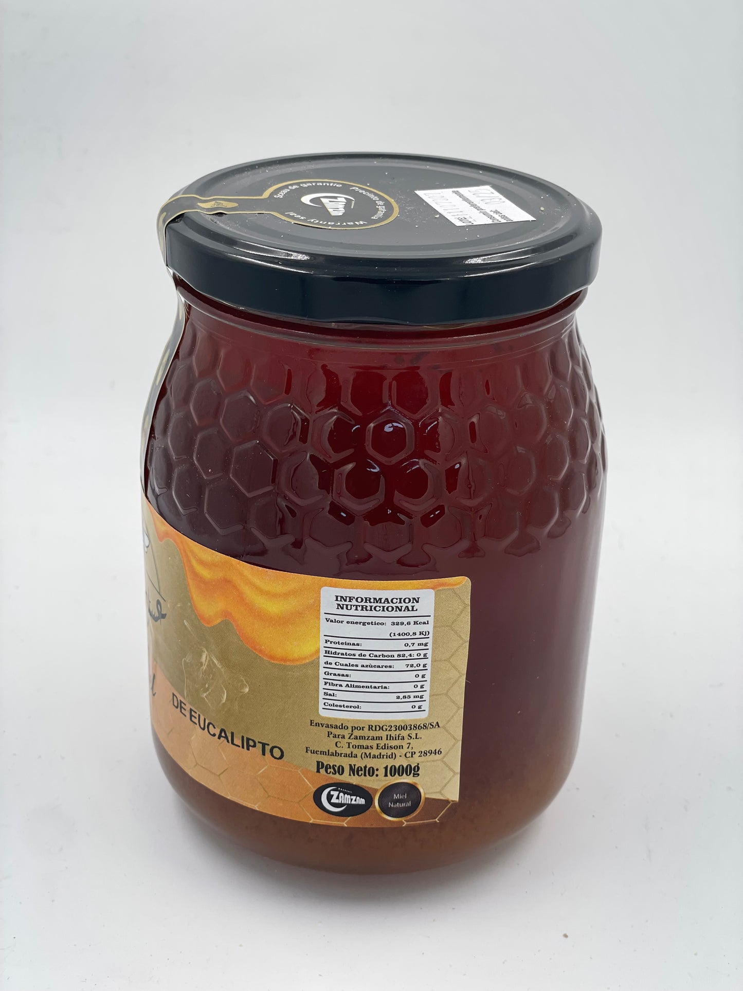 EucalyptusHoning uit de spaanse regio 1kg