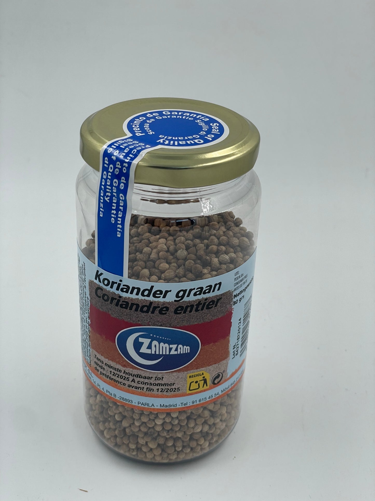Koriander zaad Zamzam