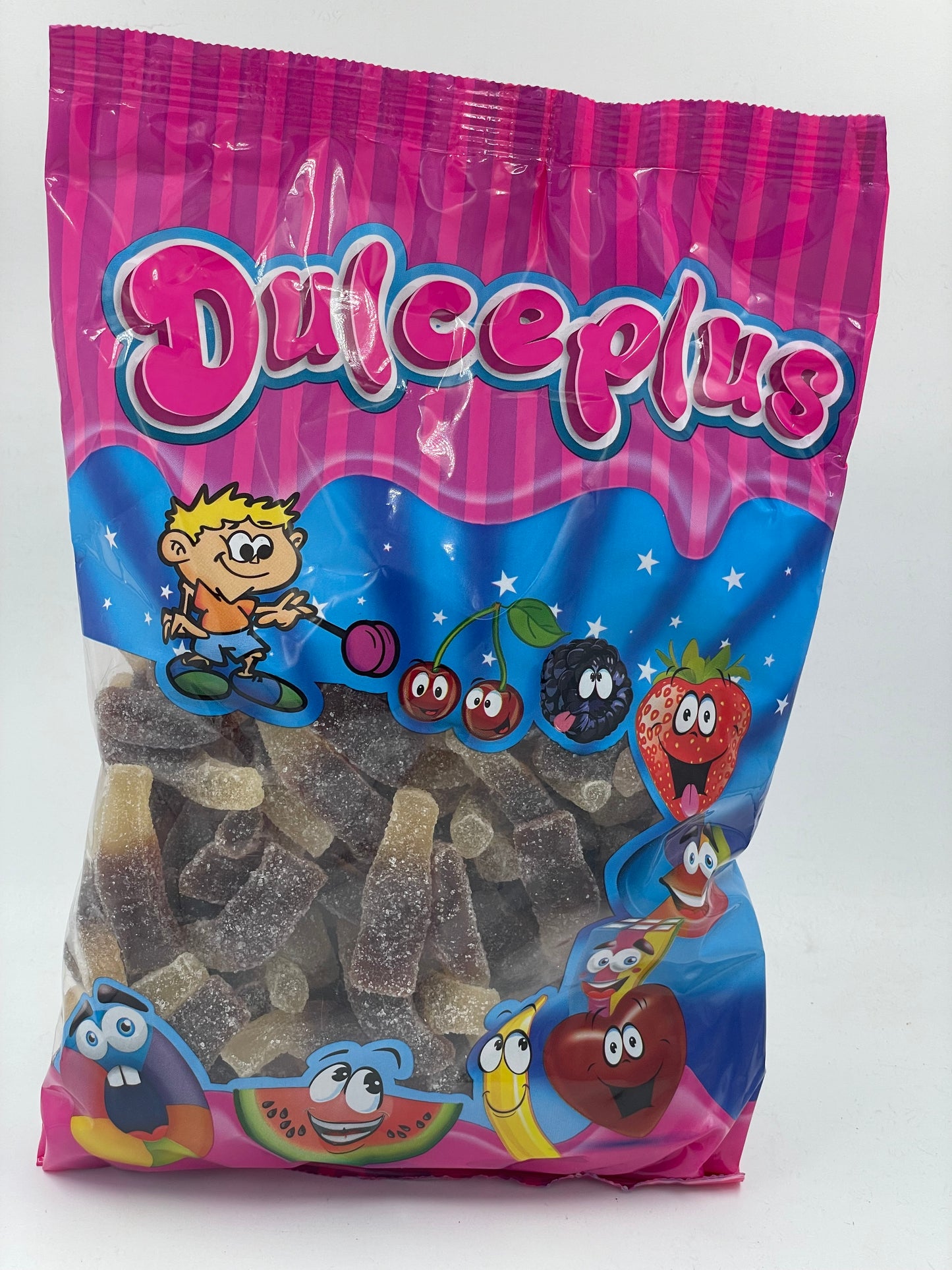 Snoep Dulceplus Botella Cola Pica/Sour Cola Bottles