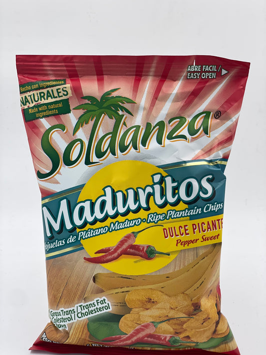 Chips de Pimiento Dulce de Soldanza, Maduritos de Soldanza