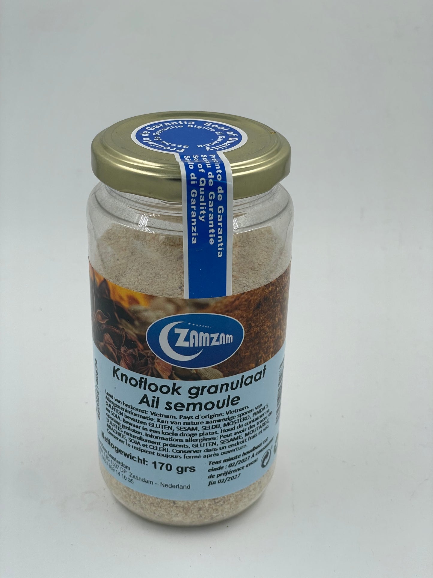 Gemalen Knoflook Granulaat Zamzam