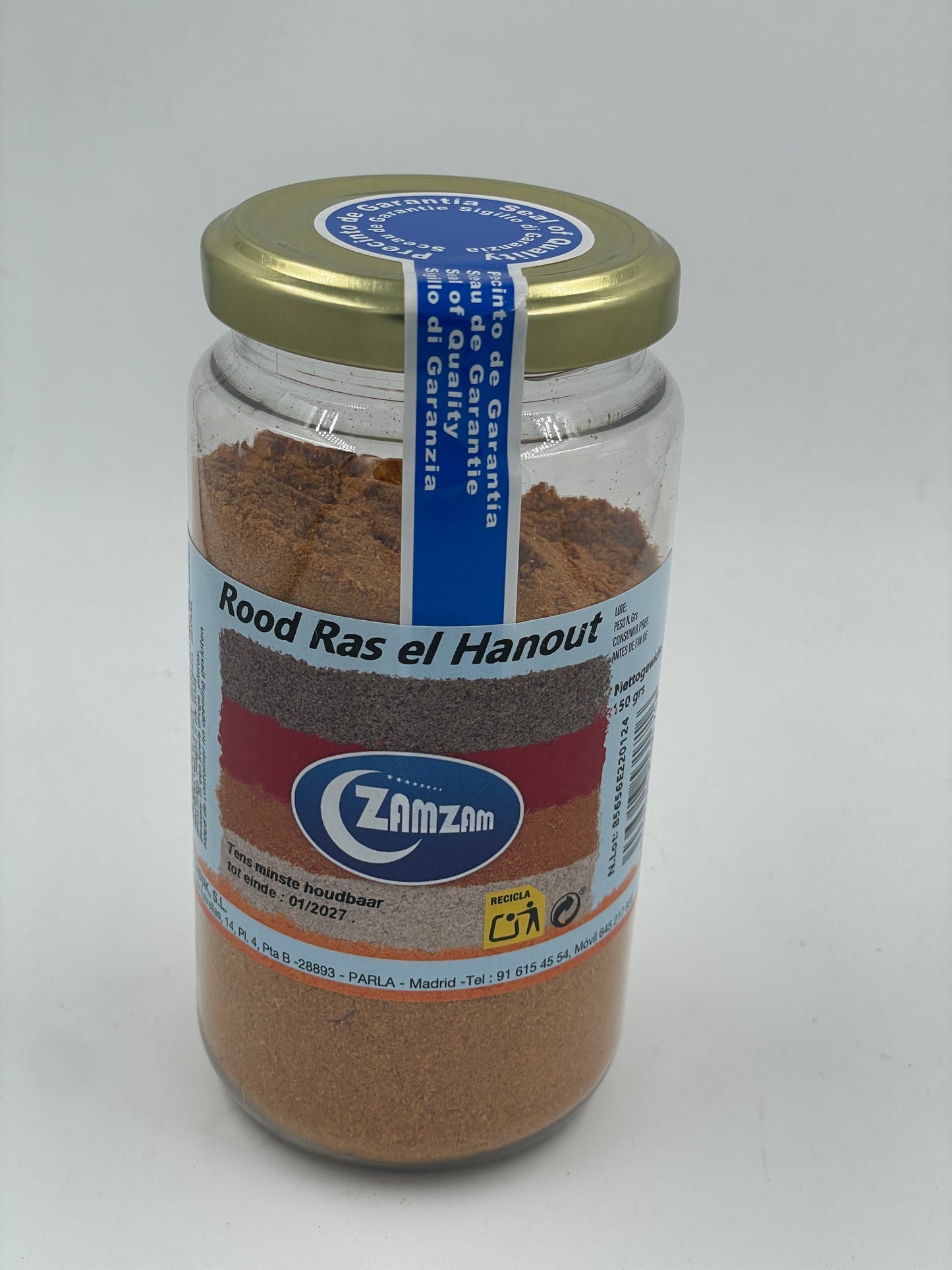 Gemalen Ras Al Hanout Rood Zamzam