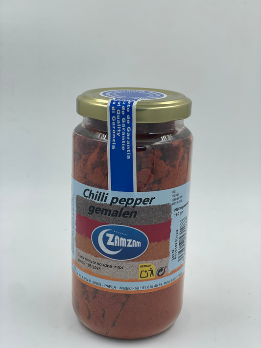 Gemalen Chili peper Zamzam