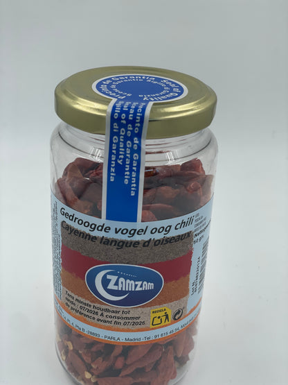 Gedroogde Vogeloog Chili Zamzam